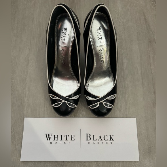 White House Black Market Patent Leather Platforms - 6 - Picture 12 of 14